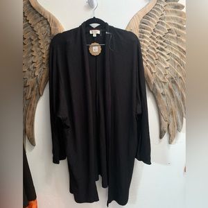 Cardigan Black NWT plus sizes